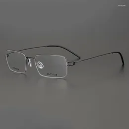 Sunglasses Frames Designer Brand Rimless Glasses With Top-End Quality Men Optical Women Outdoor Prescription Eyeglasses