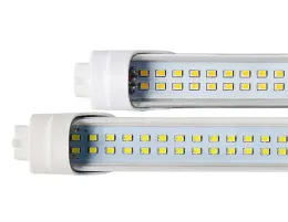 Garantia 3 anos t8 4ft conduziu luzes do tubo 18w 22w 25w 28w linhas duplas smd2835 conduziu luzes fluorescentes dos tubos ac 85-265v ce ul ll