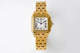 Moda kobiety oglądają najlepszą formę Square Roman Watch Designer Watch Kwarc Wyciek wysokiej jakości stal nierdzewna Róło złota srebrne Sapphire Glass Saughtwatch Sale