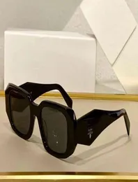 PR 디자이너 선글라스 여성 안경 야외 음영 PC 프레임 패션 클래식 레이디 일 선 유리 여성 고급 Sunglasse3298906을위한 거울