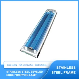 Stainless Steel Beveled Purification Lamp