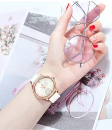 Womens watch Watches high quality Luxury Diamond encrusted fritillary wrist oval skin band fashion waterproof quartz watch