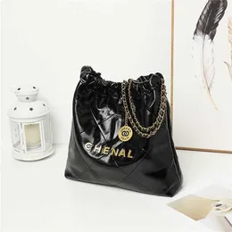 Billiga 90% rabatt på ny mode Lingge Chain Bag Foreign Trend Bin Bag Bucket Bag Stor kapacitet axelväska Se modell 256