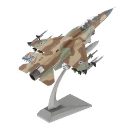 Diecast Model car Avião Avião Modelo F-16I F16D Fighting Falcon Diecast 1 72 Aviões de metal com suportes Playset Avião Modelo Fighter Aircraft 230915