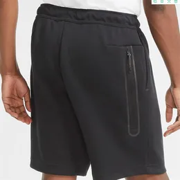 Herrbyxor högkvalitativa tekniska fleece-shorts reflekterande zip-svettbyxor CU4504 S-XXL241L