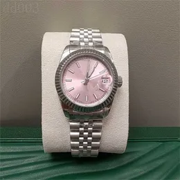 Relógio automático Rolaxes limpo banhado Datejust feminino 126334 relógios de grife 28/31/36/41mm montre pulseira de ouro diamante L