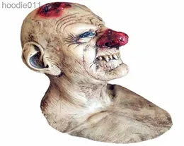 Costume Accessories New Funny Goblins Big Nose Horror Latex Masks Creepy Costume Party Cosplay Props Scary Clown Mask For Halloween Cos2027237 L230918