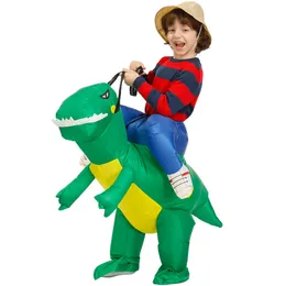 Costume da dinosauro gonfiabile per bambini per bambini Cosplay Costume da mascotte anime Vestito per feste di Natale di Purim di Halloween per ragazze dei ragazzi 230915