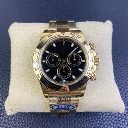 Automatyczne Rolaxes Watch czyste wyposażone grube 2023 4130 Czyste fabryka 12,2 mm o średnicy 40 mm Minuta Minuta Wyświetlacz czasu L
