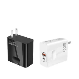 120W Super Fast Charger QC3.0 PD 65W Charger för Xiaomi Fast Charging Charger Typ C 120W GAN