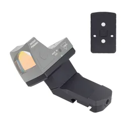 Tactical Offset Mount For RMR T02 Red Dot Sight Scope By 35 Degrees And 45 Degrees Fit Airsoft 20mm Picatinny Rail
