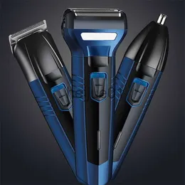 Barbeadores elétricos 3 em 1 barbeador nariz barba barbeador multi funcional máquina de barbear multi propósito navalha inimigo homens x0918