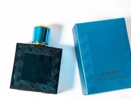 Geschenk-Köln-Parfüm Eros FÜR FRAUEN UND MÄNNER 100 ml Blaues Eau de Toilette Langanhaltendes Duftspray Premeierlash