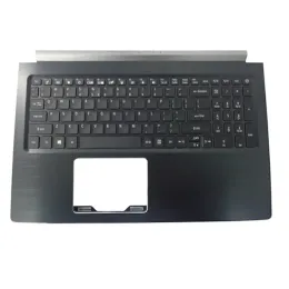 Gran oferta de teclado de cubierta superior con reposamanos para ordenador portátil sin panel táctil para Acer Aspire 7 A715-72 A715-72G