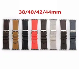 2021 Nuovo cinturino in pelle di design di lusso per cinturino per orologio Apple 44 mm 40 mm cinturino iWatch 38 mm 42 mm cinturino per cinturino Apple watch serie4536134