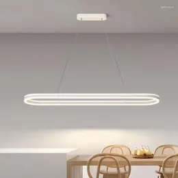 Kroonluchters Led-verlichting voor eetkamer slaapkamer tafel keuken hangende lampen minimalistische moderne kroonluchter woondecoratie