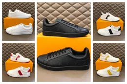 LUXEMBOURG Sneakers Rivoli shoe Casual Shoes Black White bicolor calf leather Shoes Rubber outsole Mens Designers Sneakers 12