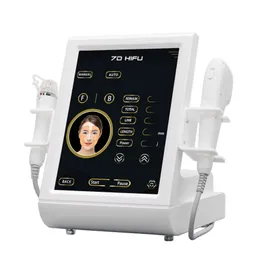 7D HIFU com máquina de microagulhamento RF 2 em 1 remoção anti-rugas formato corporal levantamento de pele facial e aperto