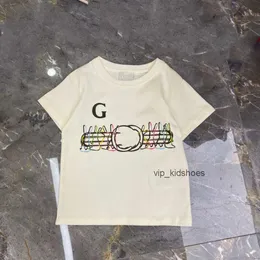 2023 Kids Designer T Shirt Ubrania dziecięce Kud t-koszulka Dziewczyna chłopiec krótkie rękaw 1-15 wieki maluch tshirts