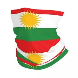 BERETS KURDISTAN KURDISH FLAG BANDANA NECK GAITER PRINTED MAGIC SCARF MULTIFUNCTION CYCLING HIKING FISHING FISHING UNISEX Adult WindProof