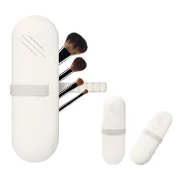 Custodie per borse per cosmetici Organizzatore personalizzato per scatole per cosmetici con pennelli per trucco in silicone impermeabile 230918