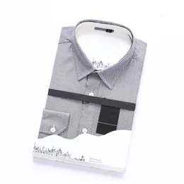 T-shirt da uomo Plaid Camicie da uomo casual Camicie eleganti da uomo a maniche lunghe Camicia in cotone Camicia da uomo Plus Size Slim Fit2411