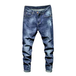 Herren-Jeans, neuer modischer, lässiger Stil, gerade, modische, schmale Jeans, große Größe, asiatische Größe 28–40, 353N