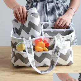 Diaper Bags Portable Baby Change Organizer Mummy Handbag With Nappy Changing Pad Bag Stroller Accessories Strong Washable Drop Deliver Dhxvp