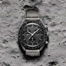 Moon Watch Herren-Designeruhr Air King Bioceramic Moon Sample Luxus-Keramik-Planetenwerk Montre Limited Edition Master Watch Z3o9