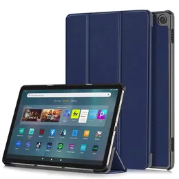 Smarta fodral för Amazon Fire Max 11inch 11 "Pu Leather Cover Wake Sleep Function PC