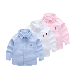 Camicie per bambini IENENS Bambini Neonati Manica lunga Primavera Top T-shirt Camicetta casual 230918