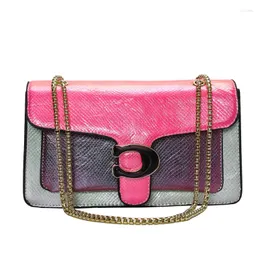 Abendtaschen Vintage Trendy Designer Kette Schulter Umhängetasche für FrauenHandtasche und Geldbörsen 2023 Casual Totes Damen Messenger