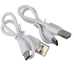 USB-Typ-C-Ladekabel 30 cm/100 cm für Telefon, Mini-Lüfter, elektronischer Stift