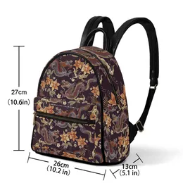 Sacos diy em todo o lado sacos de impressão saco personalizado mochila homens mulheres satchels sacos totes senhora mochila profissional preto produção personalizado casal presentes exclusivos 104917