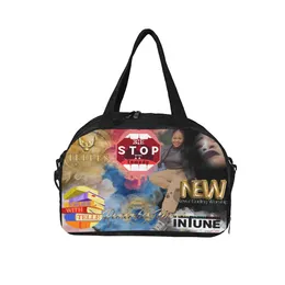DIY çantalar seyahat bagaj çanta özel çanta erkek kadın kadın çanta totes bayan sırt çantası profesyonel siyah prodüksiyon kişiselleştirilmiş çift hediyeler benzersiz 115018