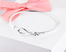 2020 NEW MOTHER039 DAY BRACELET 100 925 STERLING SILVER INFINITY KNOT BANDLES BRACELETS FOR WOMEN FIT BEADS CHARMS DIY JEWELS9003907