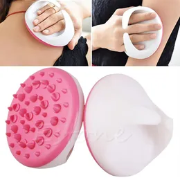 OOTDTY Handheld Bath Shower Anti Cellulite Full Body Massage Brush Slimming Beauty Z07 Drop Y1126220d