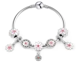 Fashion Chain Bracelets Collection Fit pandoras 925 Sterling Silver charm Bracelets For Women4774440