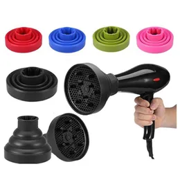 Connectors 1PC Suitable 4 4 8cm Universal Silicone Hair Dryer Diffuser Cover Blow Hairdryer Curly Detachable Curler Tool 230918