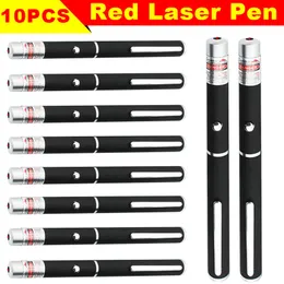 10PACK 650nm Funny Beam Lazer Astronomy 900Miles Red Laser Pointer Pen 1mw NEW