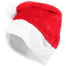 Plush Santa Hat Darm Christmas Hats Supplies Costume Claus Xmas Men Men Caps 230920