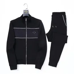 Mens Tracksuits Fashion Tracksuit Sweatspants Women's Casual Tracksuit 2 قطعة من السترات الطباعة الكلاسيكية تناسب الرجال رياضة الركض على السراويل التعرق الحجم M-3XL