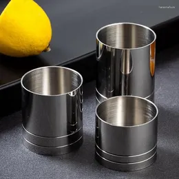 Measuring Tools 25/35/50ml Stainless Steel Cup Cylinder Straight Body Wine