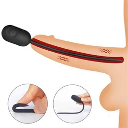 Sex Toy Massager Sounds Urethral Vibrator Catheter Penis Plug for Men Vibrating Insertion Dilator Shop