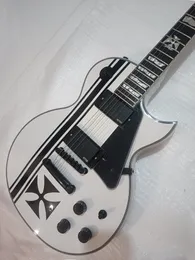 James Hetfield Signature Electric Guitars, Active Pickups, Cross Guitarra, Królewna Śnieżka