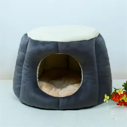 Creative Soft and Comfortable Breathable Teddy Dog Cat Fur Fashion Warm Home Pet Nest Pet Supplies261s