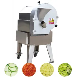 Commercial Vegetable Cutting Machine Electric Slicer Carrot Shredder Onion Cutter Machine Stainless Steel Dicing Machine