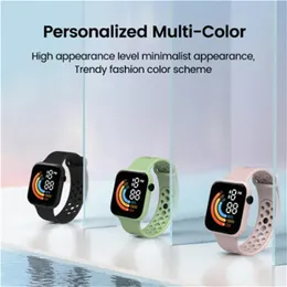 For Xiaomi NEW Smart Watch Men Women Smartwatch LED Clock Watch Waterproof Wireless Charging Silicone Digital Sport Watch a68