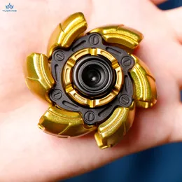 Spinning Top DIY GOBIGGER FIDGET SPINER EDC Vuxen Metal Fidget Slider Autism Sensory Stress Relief Finger Spinner 230918