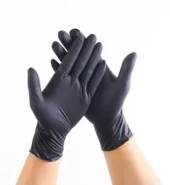 100pCSpack engångs nitrillatexhandskar Specifikationer Valfria antiskid Antiacidhandskar B Grad Gummihandskar Rengöring Glove1572599 ZZ